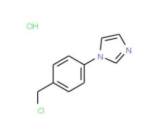 1-[4-(chloromethyl)phenyl]-1H-imidazole hydrochloride - chemical structure image