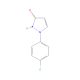 1-(4-Chlorophenyl)-1,2-dihydro-3H-pyrazol-3-one (CAS 76205-19-1) - chemical structure image