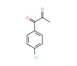 1-(4-Chlorophenyl)-1,2-propandione (CAS 10557-21-8) - chemical structure image