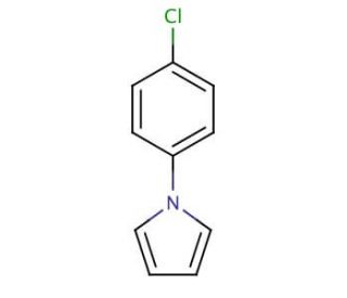 1-(4-Chlorophenyl)-1H-pyrrole (CAS 5044-38-2) - chemical structure image