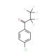 1-(4-Chlorophenyl)-2,2,3,3,3-pentafluoro-propan-1-one (CAS 781-97-5) - chemical structure image