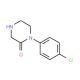1-(4-Chlorophenyl)-2-piperazinone (CAS 55083-85-7) - chemical structure image
