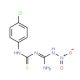 1-(4-Chlorophenyl)-3-[imino(nitroamino)methyl]-thiourea - chemical structure image