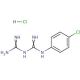 1-(4-Chlorophenyl)biguanide hydrochloride (CAS 4022-81-5) - chemical structure image