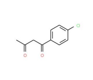 1-(4-Chlorophenyl)butane-1,3-dione (CAS 6302-55-2) - chemical structure image