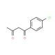 1-(4-Chlorophenyl)butane-1,3-dione (CAS 6302-55-2) - chemical structure image