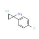 1-(4-Chlorophenyl)cyclopropanamine, HCl (CAS 1009102-44-6) - chemical structure image