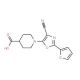 1-[4-cyano-2-(2-furyl)-1,3-oxazol-5-yl]piperidine-4-carboxylic acid - chemical structure image