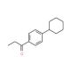 1-(4-Cyclohexylphenyl)propan-1-one - chemical structure image