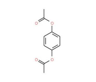 1,4-Diacetoxybenzene (CAS 1205-91-0) - chemical structure image