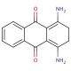 1,4-Diamino-2,3-dihydroanthraquinone (CAS 81-63-0) - chemical structure image