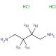 1,4-Diaminobutane-2,2,3,3-d4 dihydrochloride (CAS 88972-24-1) - chemical structure image