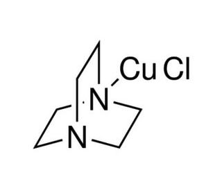 (1,4-Diazabicyclo[2.2.2]octane)copper(I)chloride complex (CAS 57953-31-8) - chemical structure image
