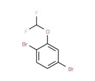 1,4-Dibromo-2-(difluoromethoxy)benzene - chemical structure image