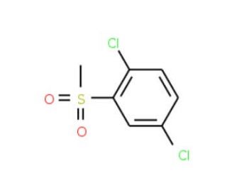 1,4-Dichloro-2-(methylsulfonyl)benzene (CAS 66640-63-9) - chemical structure image