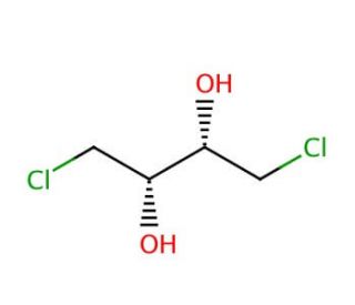 1,4-Dichlorobutane-2S-3S-diol (CAS 139165-54-1) - chemical structure image