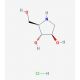 1,4-Dideoxy-1,4-imino-D-arabinitol hydrochloride (CAS 100991-92-2) - chemical structure image