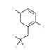 1,4-Difluoro-2-(2,2,2-trifluoroethyl)benzene - chemical structure image