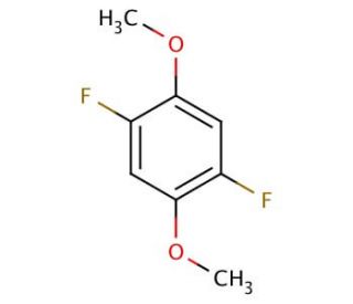 1,4-Difluoro-2,5-dimethoxybenzene (CAS 199866-90-5) - chemical structure image