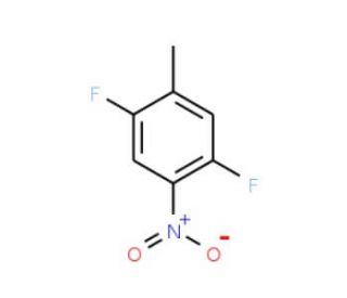 1,4-Difluoro-2-methyl-5-nitrobenzene (CAS 141412-60-4) - chemical structure image
