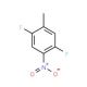 1,4-Difluoro-2-methyl-5-nitrobenzene (CAS 141412-60-4) - chemical structure image