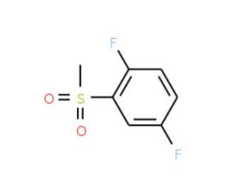 1,4-Difluoro-2-(methylsulfonyl)-benzene (CAS 236739-03-0) - chemical structure image