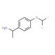 1-[4-(difluoromethoxy)phenyl]ethanamine - chemical structure image
