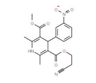 1,4-Dihydro-2,6-dimethyl-4-(3-nitrophenyl)-3,5-pyridinedicarboxylic Acid 3-(2-Cyanoethyl) 5-Methyl Ester (CAS 75130-24-4) - c