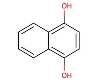 1,4-Dihydroxynaphthalene (CAS 571-60-8) - chemical structure image