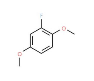 1,4-Dimethoxy-2-fluorobenzene (CAS 82830-49-7) - chemical structure image