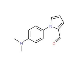 1-(4-Dimethylamino-phenyl)-1H-pyrrole-2-carbaldehyde - chemical structure image