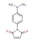 1-[4-(dimethylamino)phenyl]-2,5-dihydro-1H-pyrrole-2,5-dione - chemical structure image