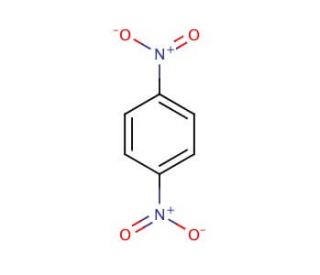 1,4-Dinitrobenzene (CAS 100-25-4) - chemical structure image
