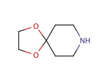 1,4-Dioxa-8-azaspiro[4.5]decane (CAS 177-11-7) - chemical structure image