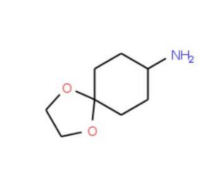 1,4-Dioxa-spiro[4&middot;5]dec-8-ylamine (CAS 97096-16-7) - chemical structure image