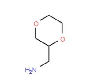 1,4-dioxan-2-ylmethanamine (CAS 88277-83-2) - chemical structure image