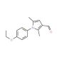 1-(4-Ethoxy-phenyl)-2,5-dimethyl-1H-pyrrole-3-carbaldehyde (CAS 347331-41-3) - chemical structure image