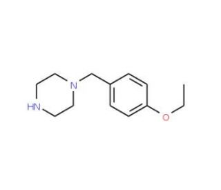 1-(4-ethoxybenzyl)piperazine (CAS 435345-38-3) - chemical structure image