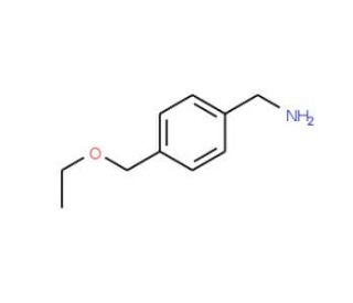 1-[4-(ethoxymethyl)phenyl]methanamine - chemical structure image