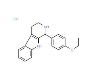 1-(4-Ethoxyphenyl)-2,3,4,9-tetrahydro-1H-beta-carboline hydrochloride - chemical structure image