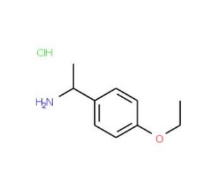 1-(4-ethoxyphenyl)ethan-1-amine hydrochloride - chemical structure image