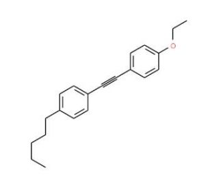 1-(4-Ethoxyphenyl)ethynyl-4-n-pentylbenzene (CAS 95480-29-8) - chemical structure image