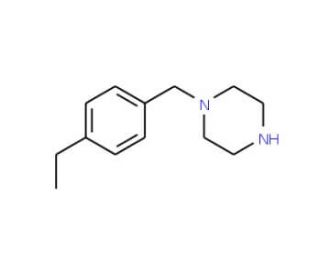 1-(4-Ethylbenzyl)piperazine (CAS 435341-97-2) - chemical structure image