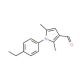 1-(4-ethylphenyl)-2,5-dimethyl-1H-pyrrole-3-carbaldehyde (CAS 426216-56-0) - chemical structure image