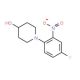1-(4-Fluoro-2-nitrophenyl)piperidin-4-ol - chemical structure image