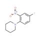 1-(4-Fluoro-2-nitrophenyl)piperidine (CAS 719-70-0) - chemical structure image
