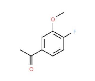 1-(4-Fluoro-3-methoxyphenyl)ethan-1-one (CAS 64287-19-0) - chemical structure image