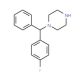 1-(4-Fluoro-α-phenylbenzyl)piperazine (CAS 27064-89-7) - chemical structure image