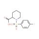 1-(4-Fluoro-benzenesulfonyl)-piperidine-2-carboxylic acid - chemical structure image