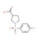 1-(4-Fluoro-benzenesulfonyl)-pyrrolidine-3-carboxylic acid - chemical structure image